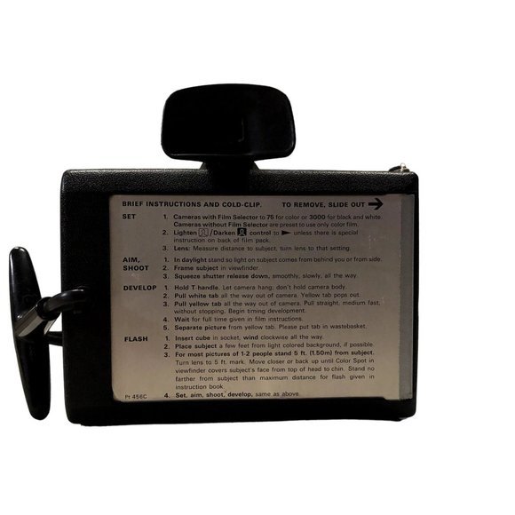 Vintage Polaroid Land Camera Square Shooter 2 Used Un-Tested - Picture 10 of 16